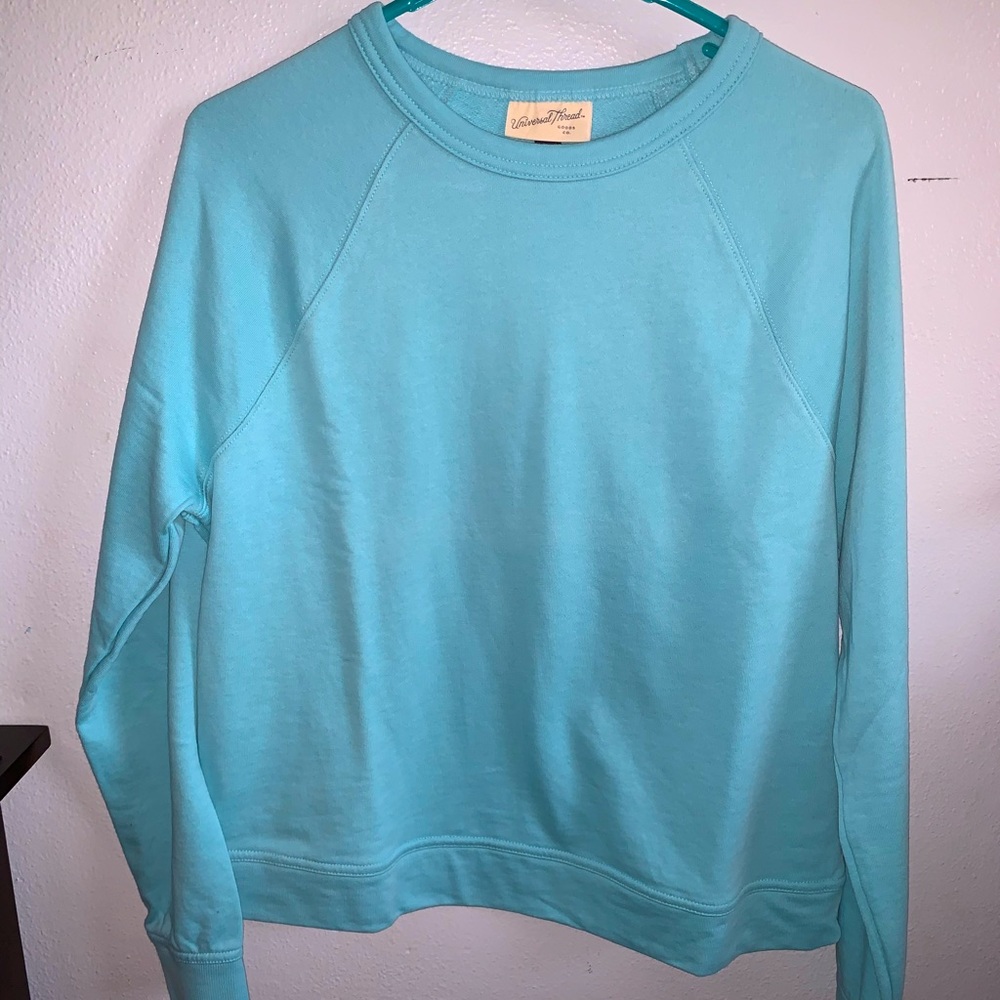NWOT blue crewneck
